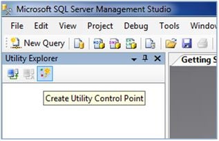 Creating UCP from Utility Explorer