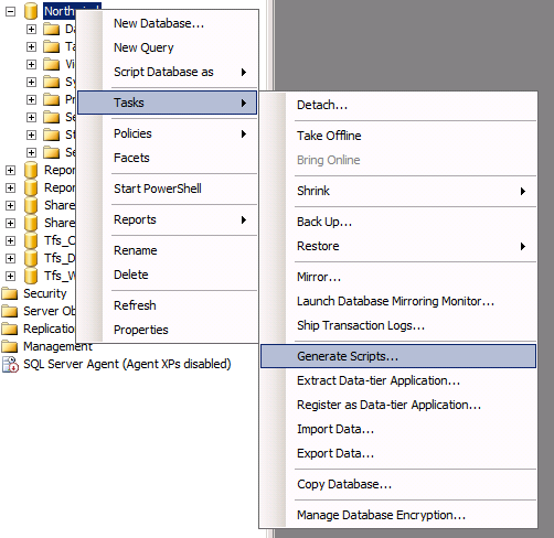 SQL Server
        Management Studio can create a script from your database with all the
        table data included.