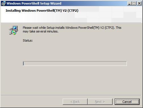 Installing Windows PowerShell
