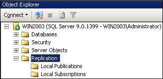 SQL Server Management Studio’s (SSMS) Object Explorer tree